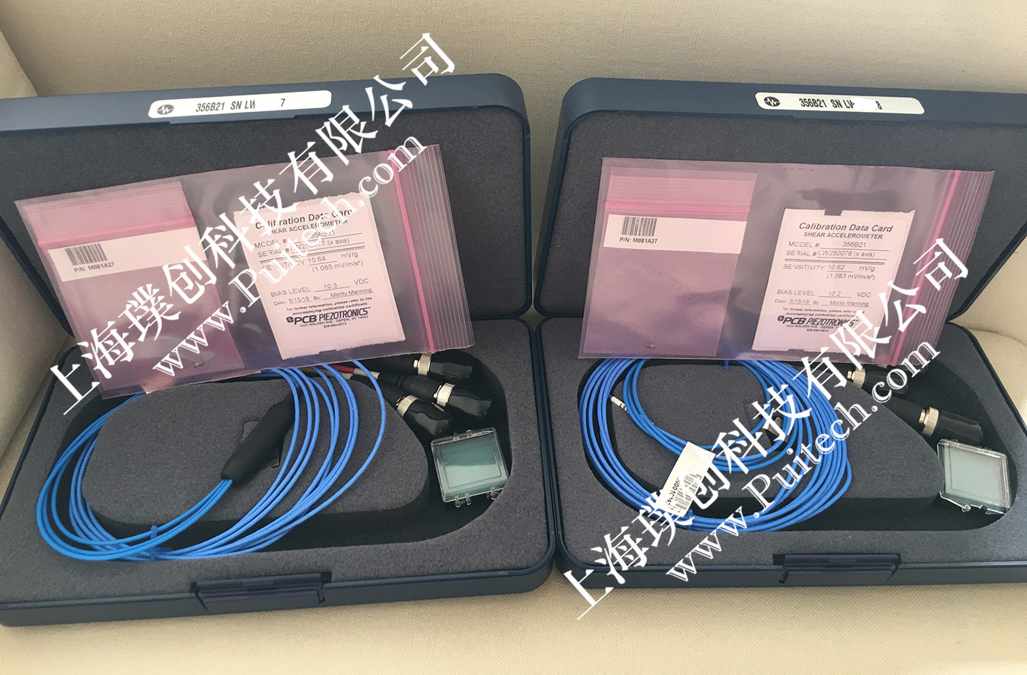 美國PCB 356B21三軸加速度傳感器交貨驗收